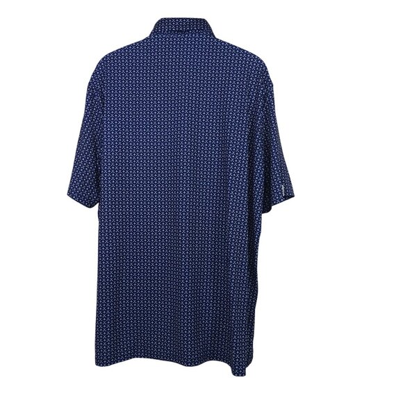 Ralph Lauren RLX Polo Shirt Men Size  XXL Blue Golf Club Print Moisture-Wicking - Picture 6 of 14